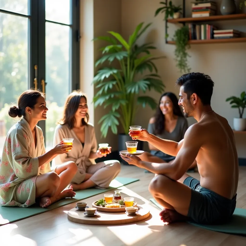 Modern office workspace